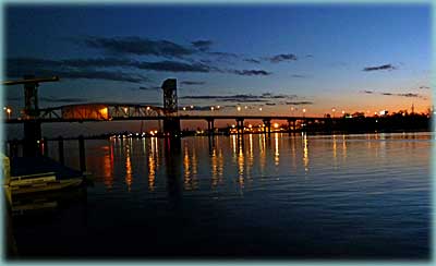 Wilmington by night